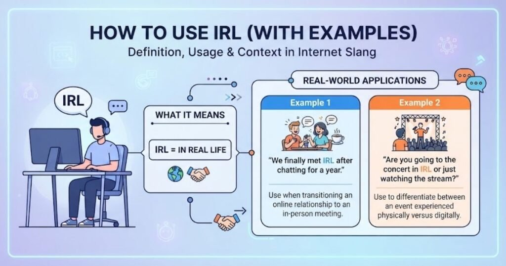 How to Use IRL (With Examples)