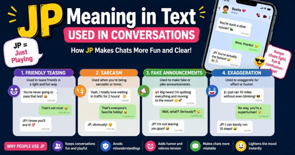 Jp Meaning used in conversation