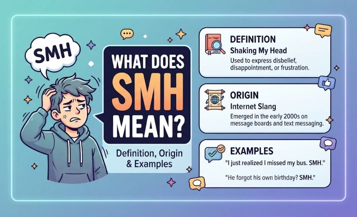 What Does SMH Mean? Definition, Origin & Examples