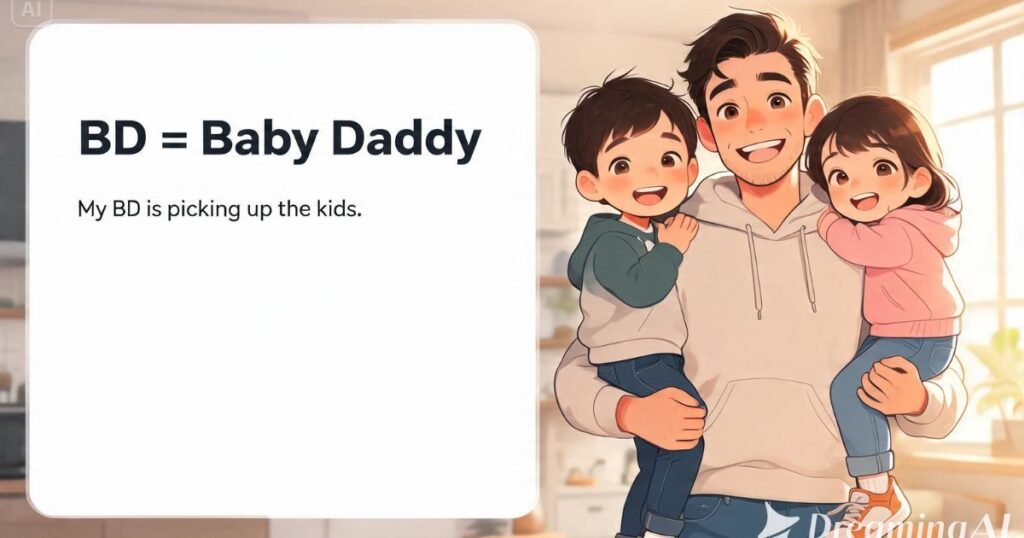 bd meaning baby daddy