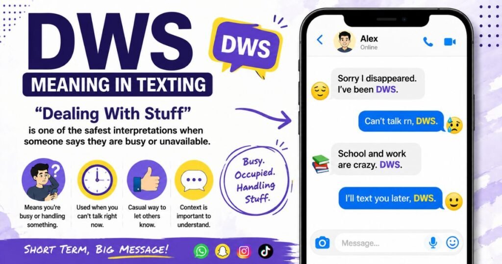 DWs meaning in text