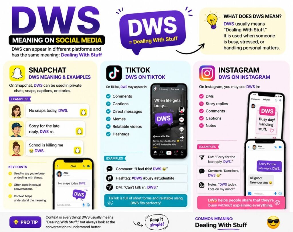 dws meaning in social media