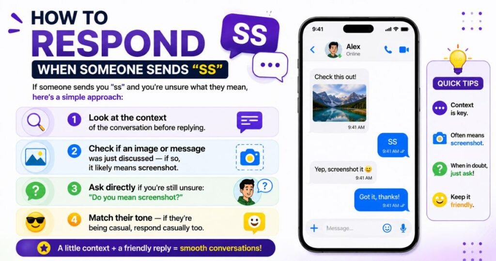 how to respond ss ?