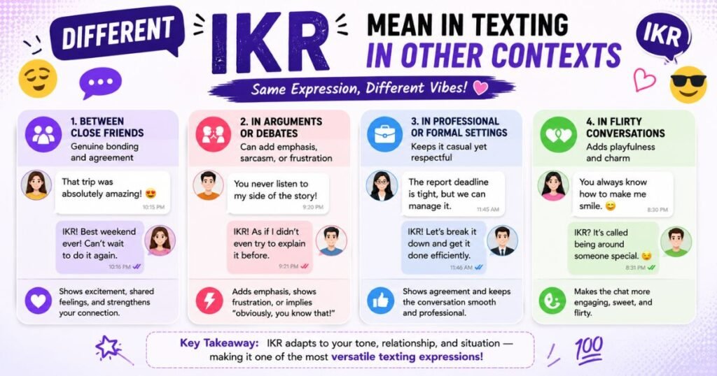 ikr meaning in other context