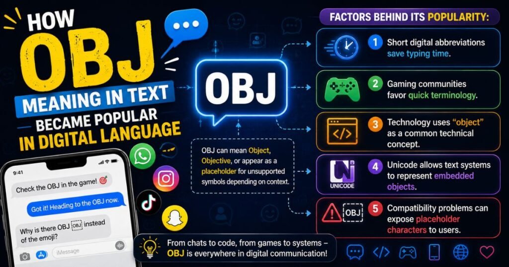 obj meaning in digital language