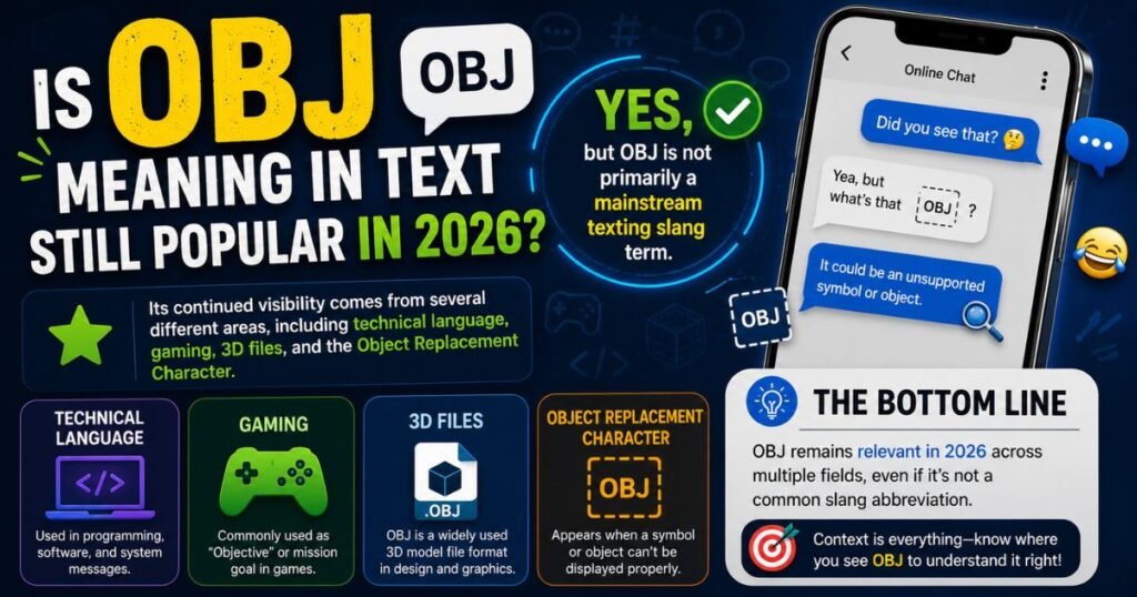 obj meaning in text popular in 2026
