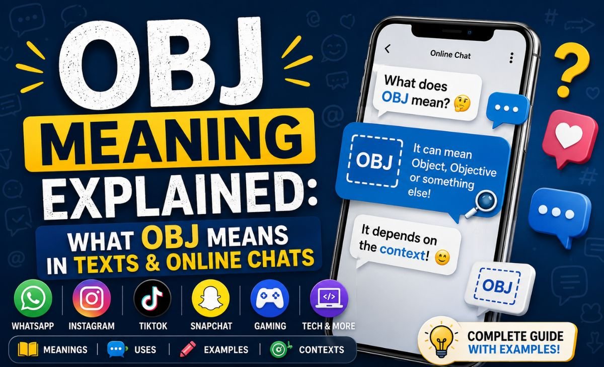 obj meaning in text