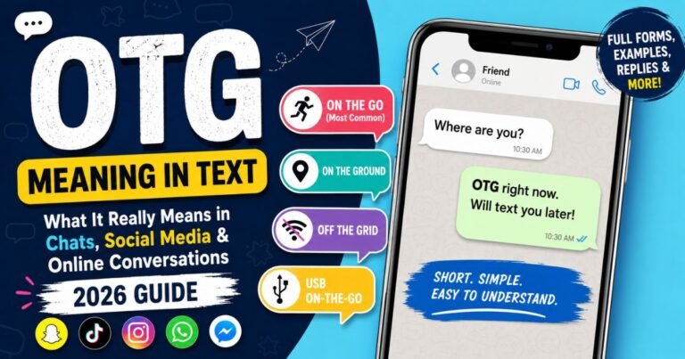 otg meaning in text