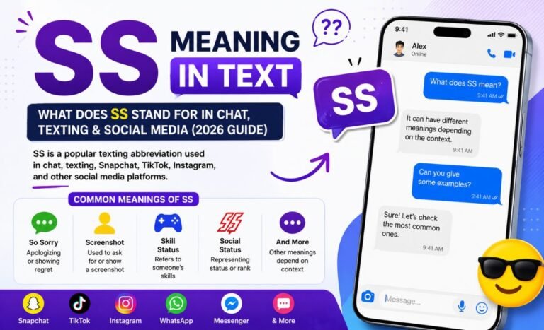 ss meaning on social media