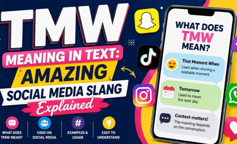 tmw amazing meaning in text