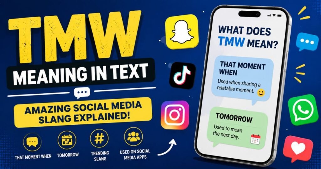 tmw meaning in text
