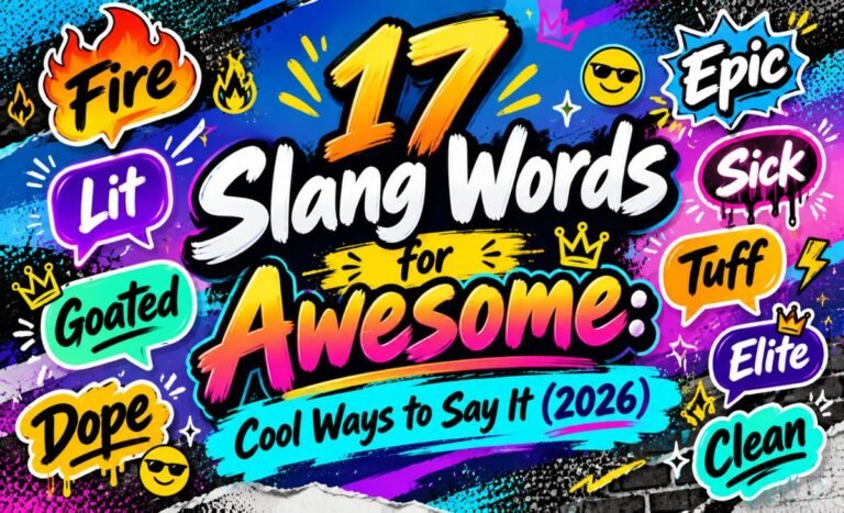 cool ways to say it awesome slang words