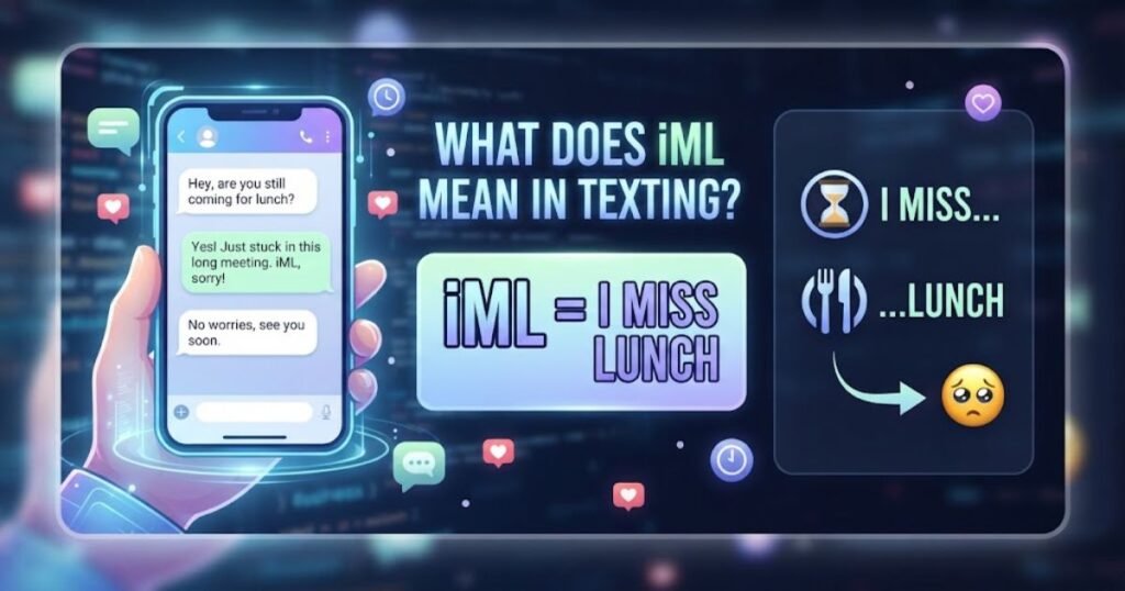 what does IML meaning in texting