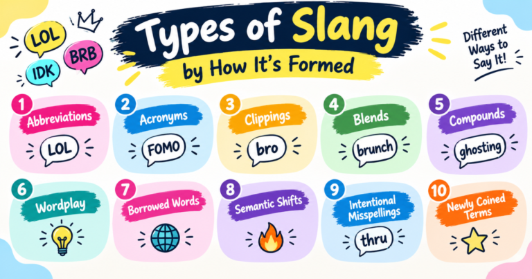 Types of Slang